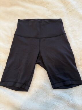 lululemon athletica Black High-Waist Bike Shorts